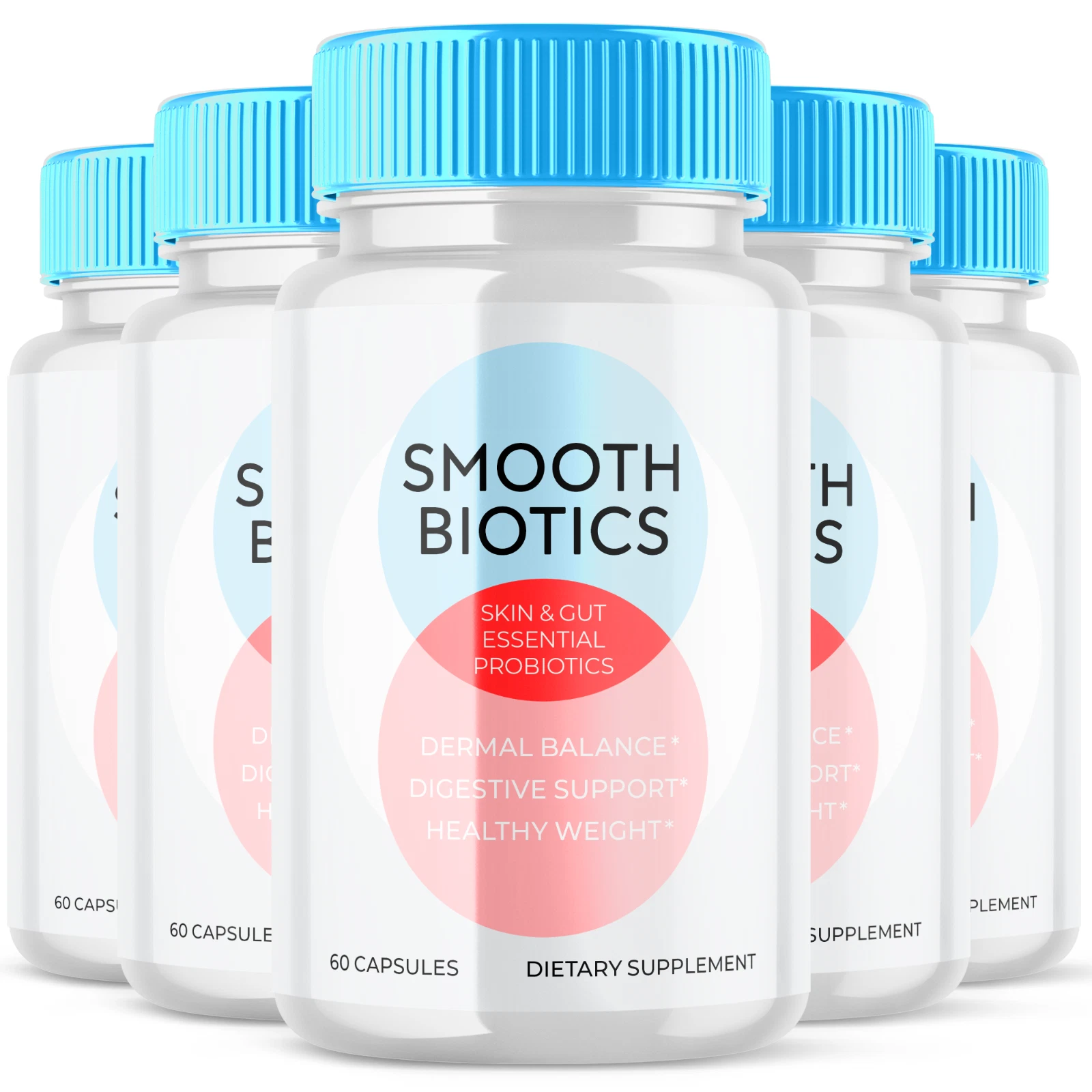 Smooth Biotics Gut Health Probiotic Formula Enhance Digestive Function 300 Caps