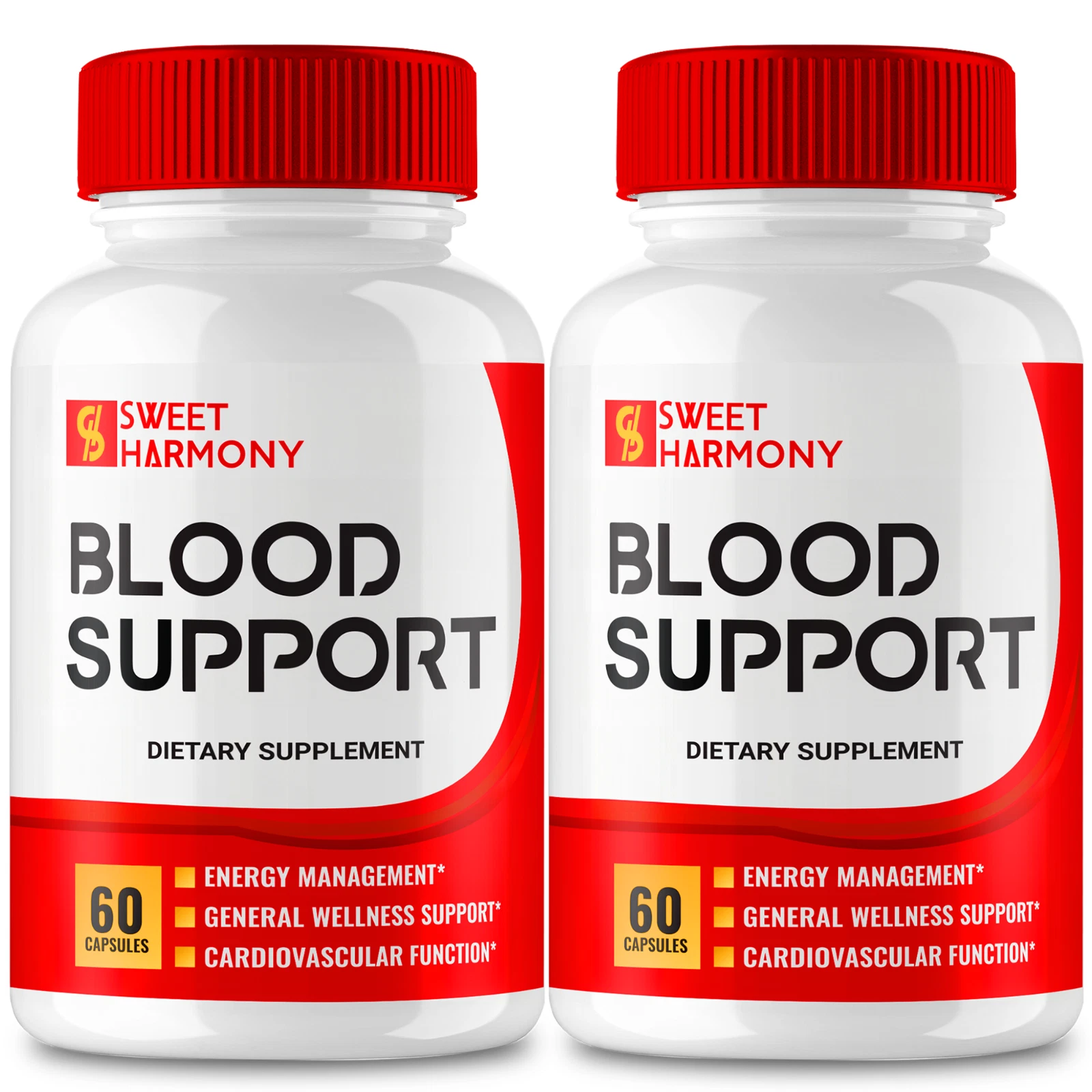 (2 Pack) Sweet Harmony Capsules, Blood Formula Support Capsules (120 Capsules)