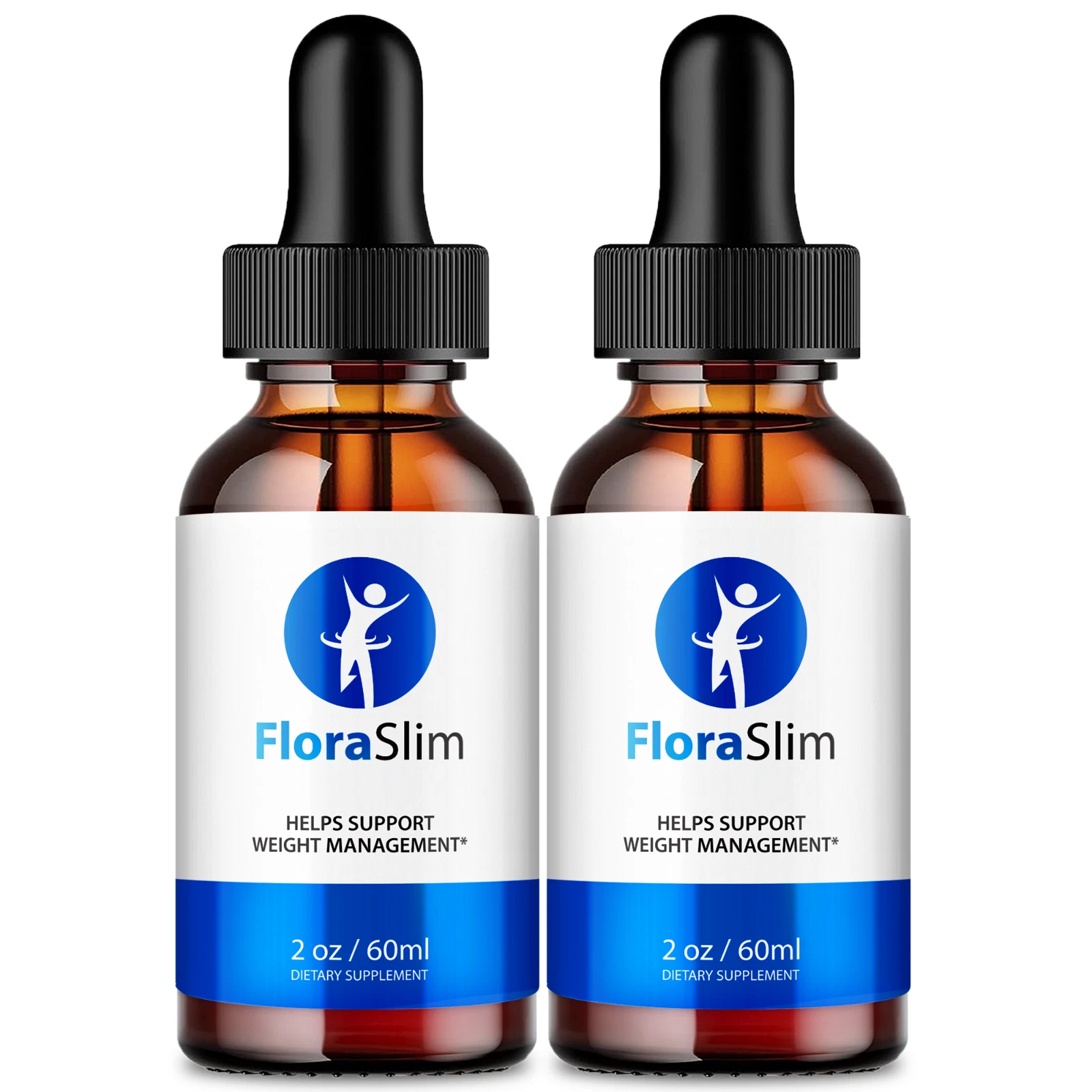(2 Pack) Flora Slim Drops Weight Loss Metabolism Booster Appetite Suppressant