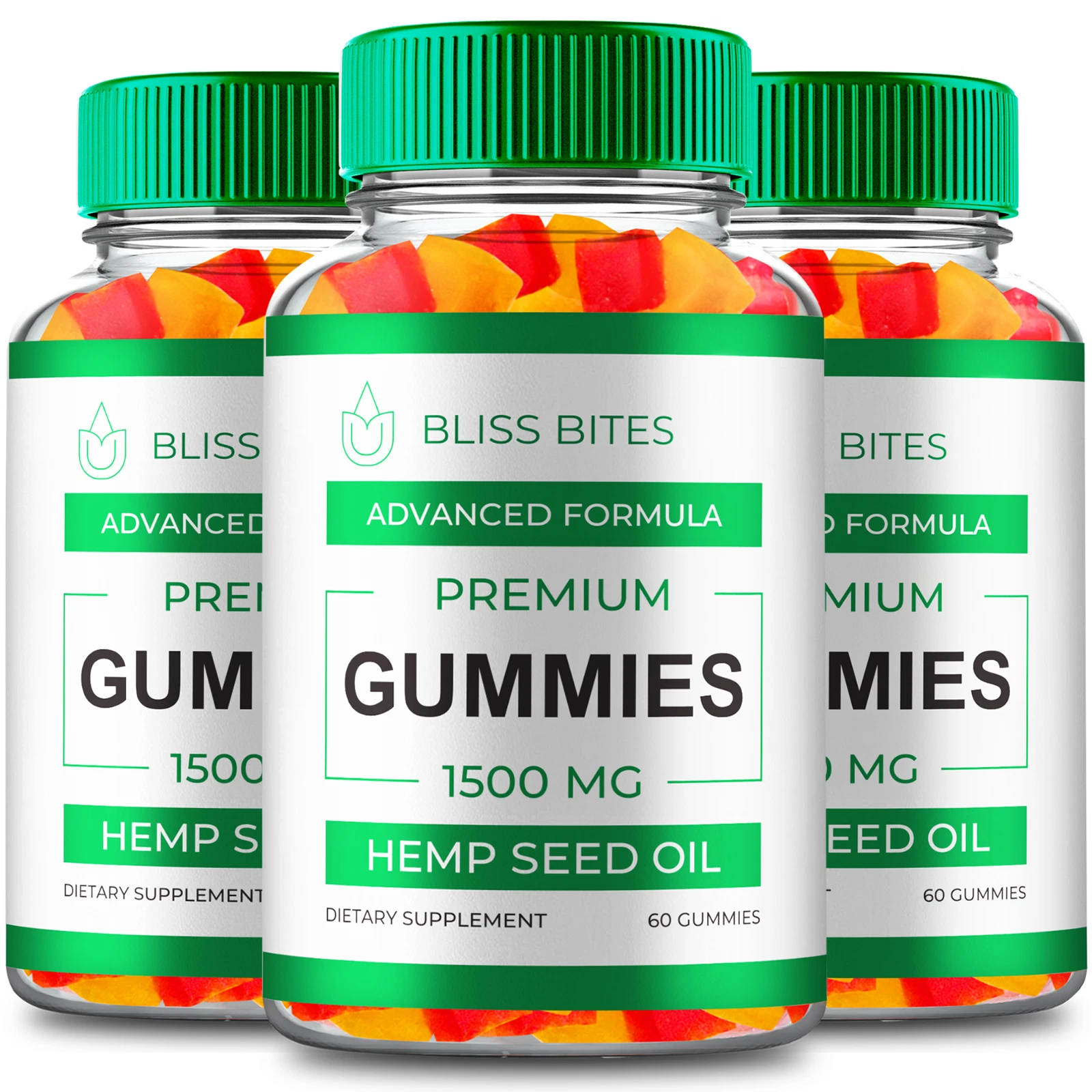 Bliss Bites Gummies - Official Formula (3 Pack)