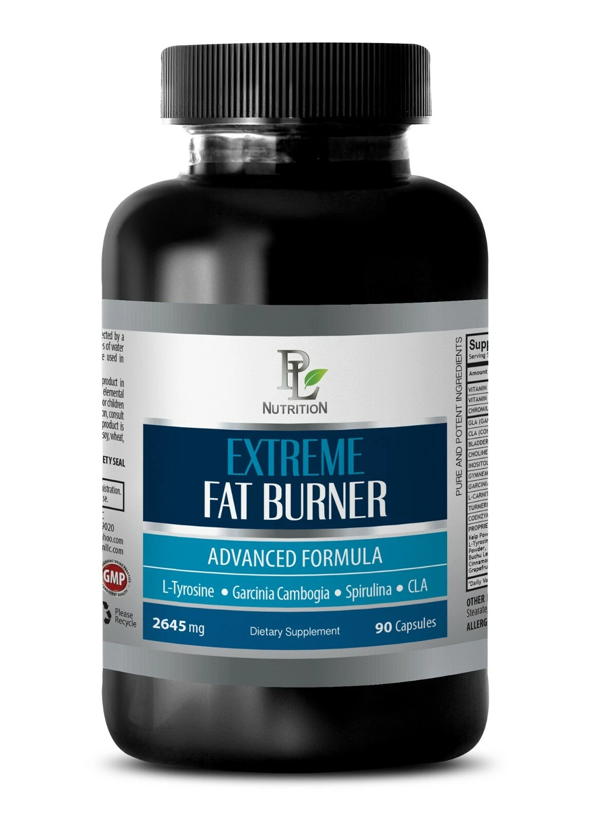 appetite suppressor - EXTREAM FAT BURNER 2645mg - diet 1 Bottle 90 Capsules