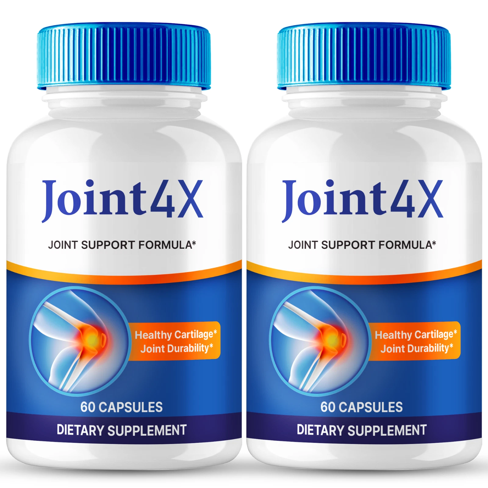 (2 Pack) Joint4X Joint Support Pills, Joint-4X Relieve Joint Stiffness and Pain