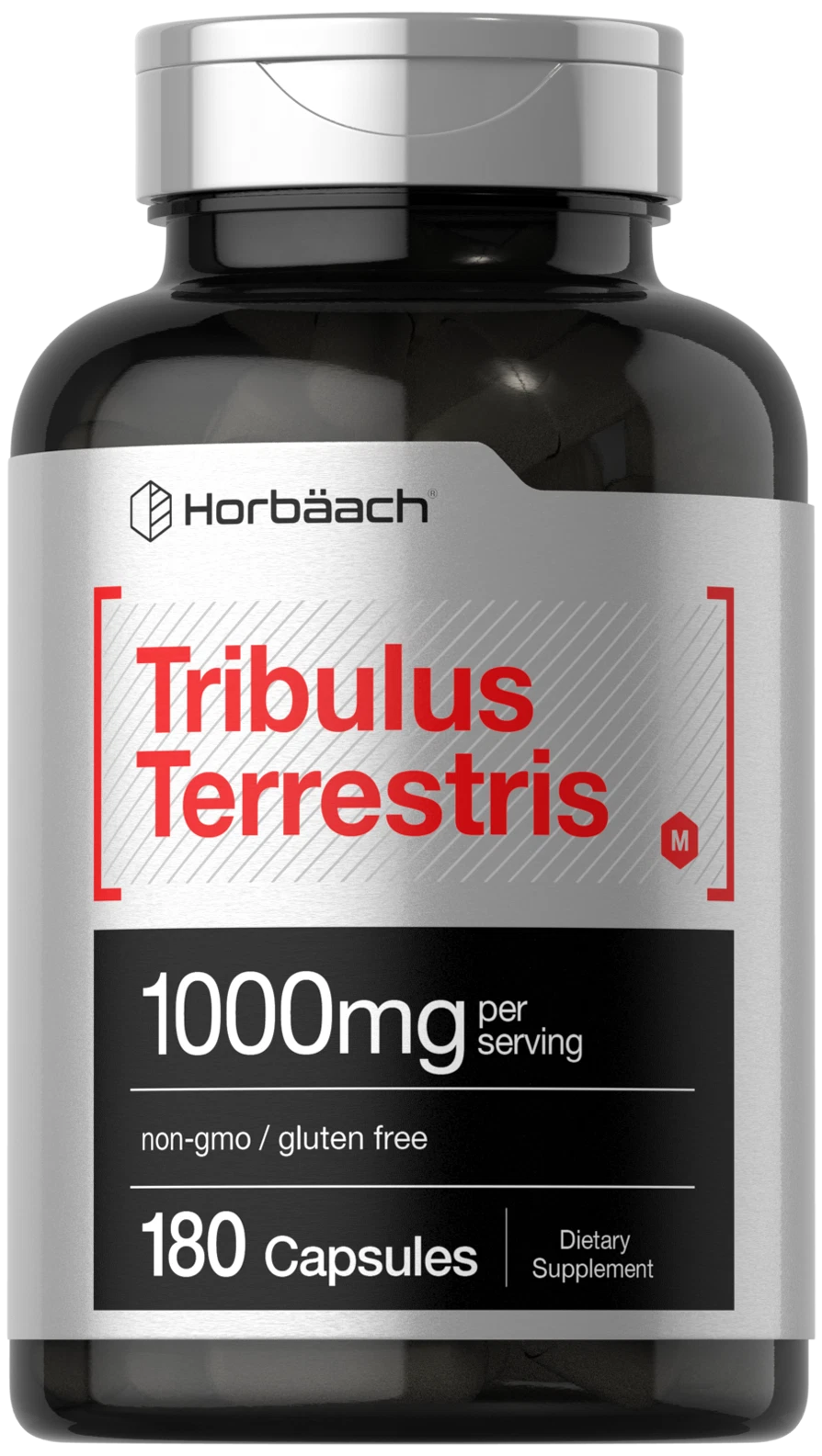 Tribulus Terrestris | 1000mg | 180 Capsules | For Men and Women | by Horbaach