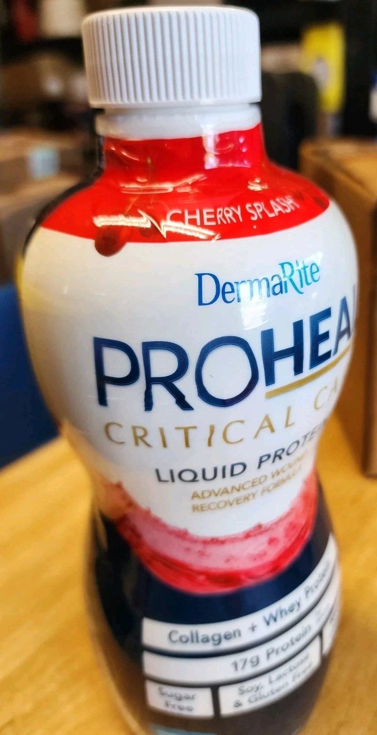 Oral Protein Supplement Cherry Splash Flavor 30 oz 30 Oz By DermaRite