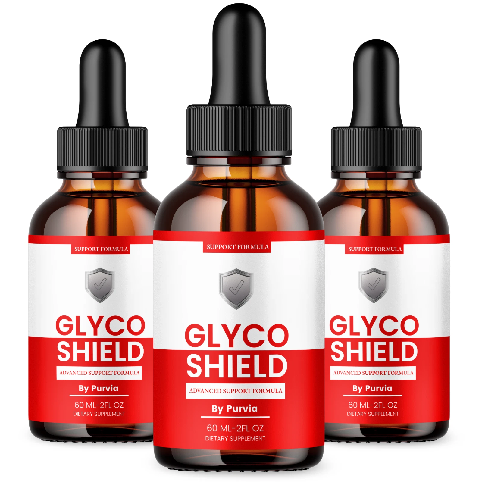 (3 Pack) Glyco Shield Drop Original Formula Digestive Health Support Supplement