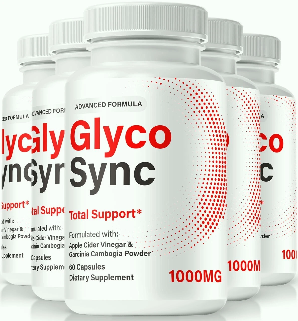 (5 Pack) Glyco Sync Joint & Blood Support Pills for Healthy Blood Levels & Flow