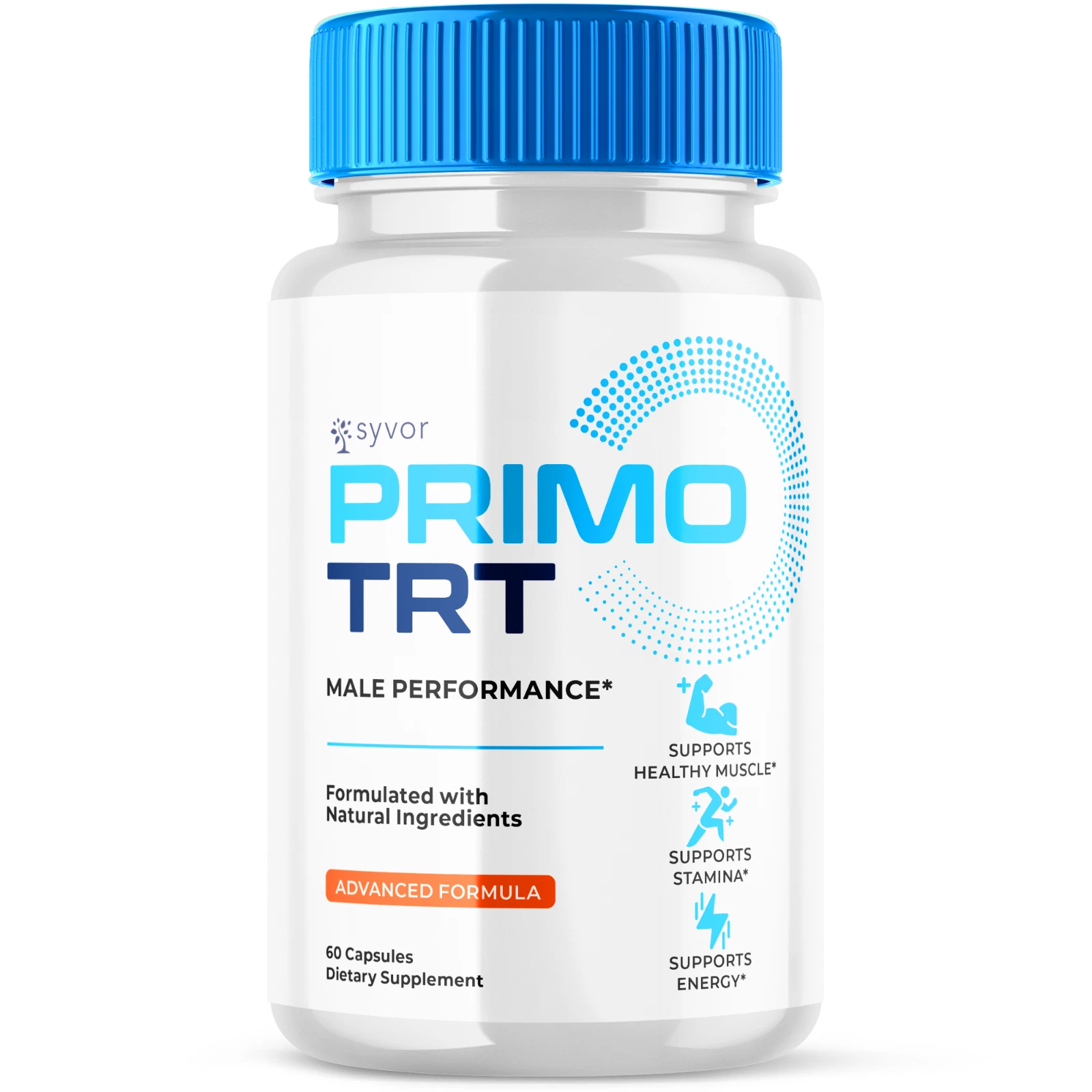 Primo TRT Pills for Men Max Strength Primo TRT Formula Supplement 60 Capsules