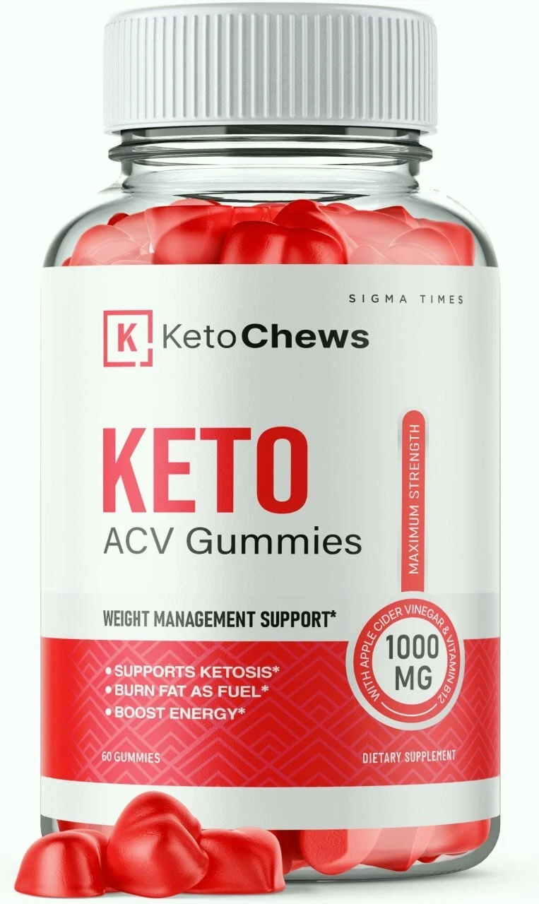 (1 Bottle) Keto Chews ACV Gummies- Advanced ACV Keto Weight Loss Supplement