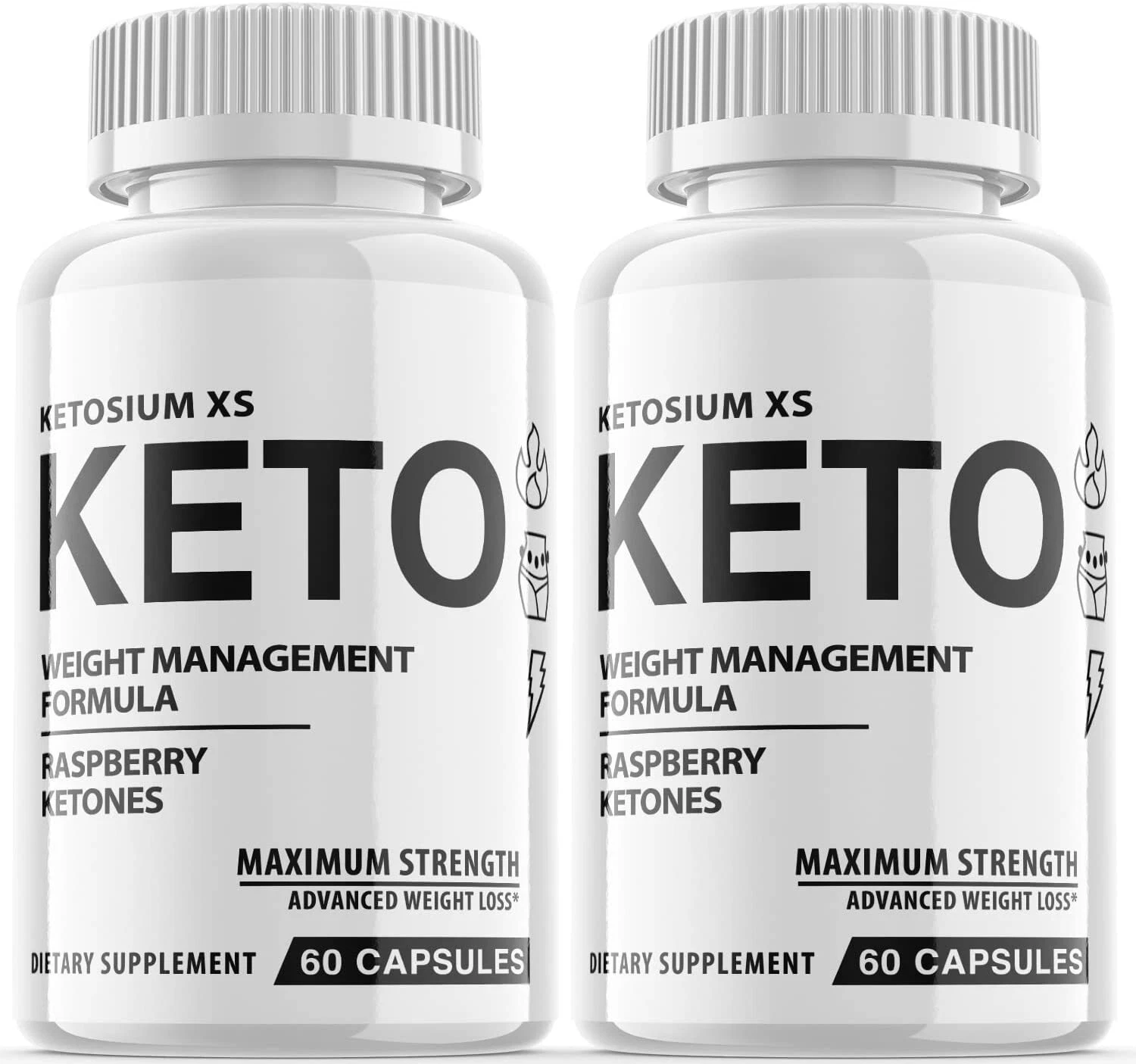 2 Pack-Ketosium XS Keto Diet Pills,Weight Loss,Fat Burner,Metabolism Supplement