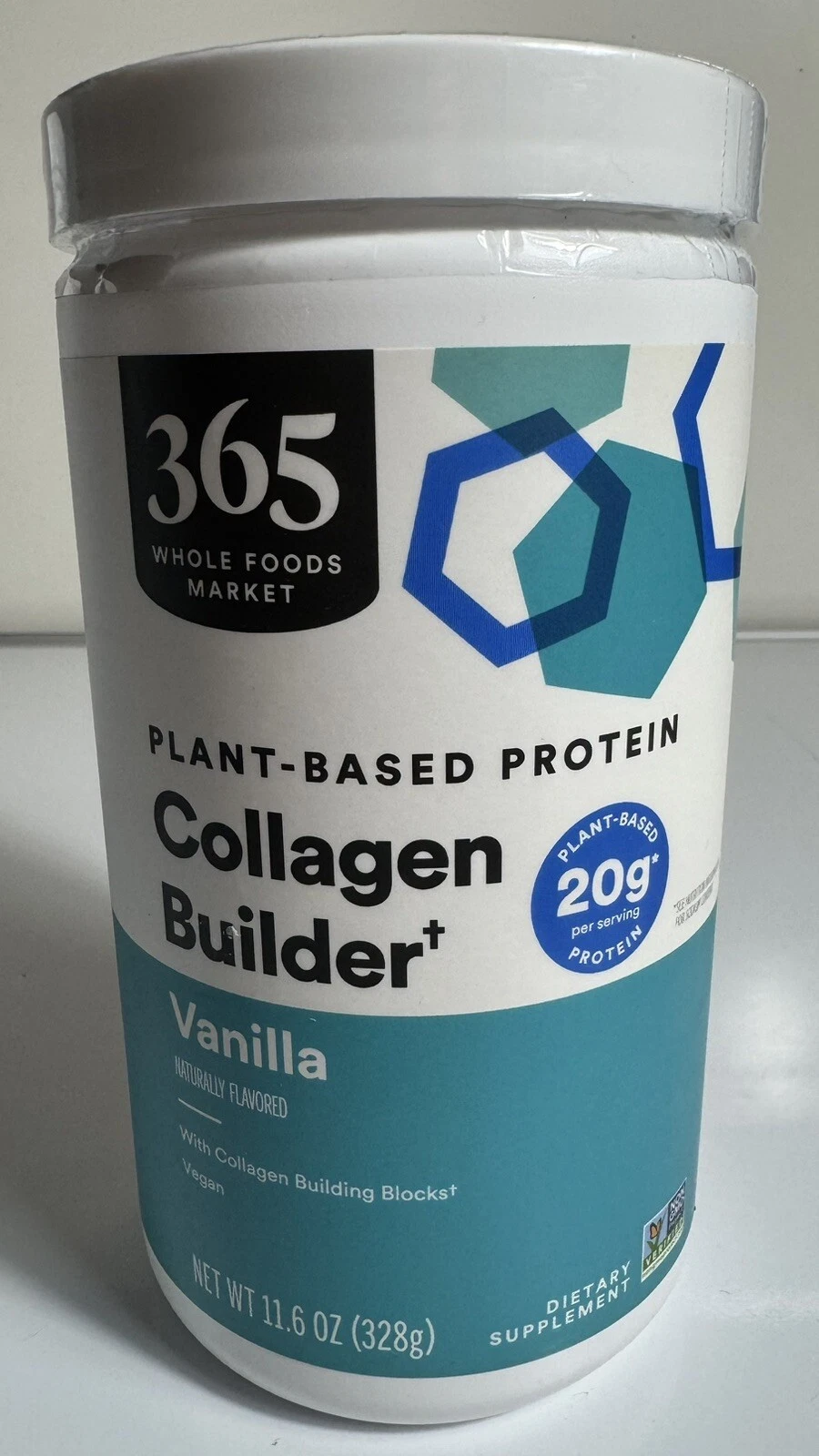 Whole Foods Plant - Based Protein Collagen Builder, 11.6oz (338 g)Exp.4/26/26