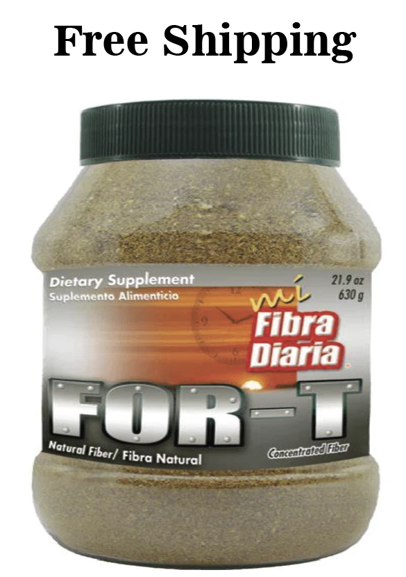 1 Fibra Forte 21.9 oz , Fibra Diaria Fiber polder Exp 2027 up. Producto De Mex.