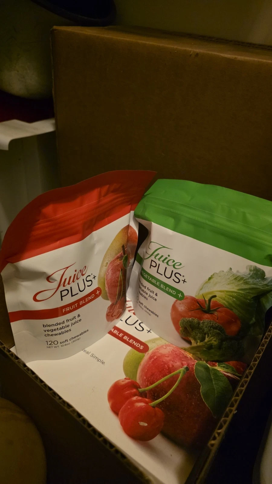 JUICE PLUS+ 480 Blended Fruit & Veggie Gummies: 2 Fruit & 2 Vegetable