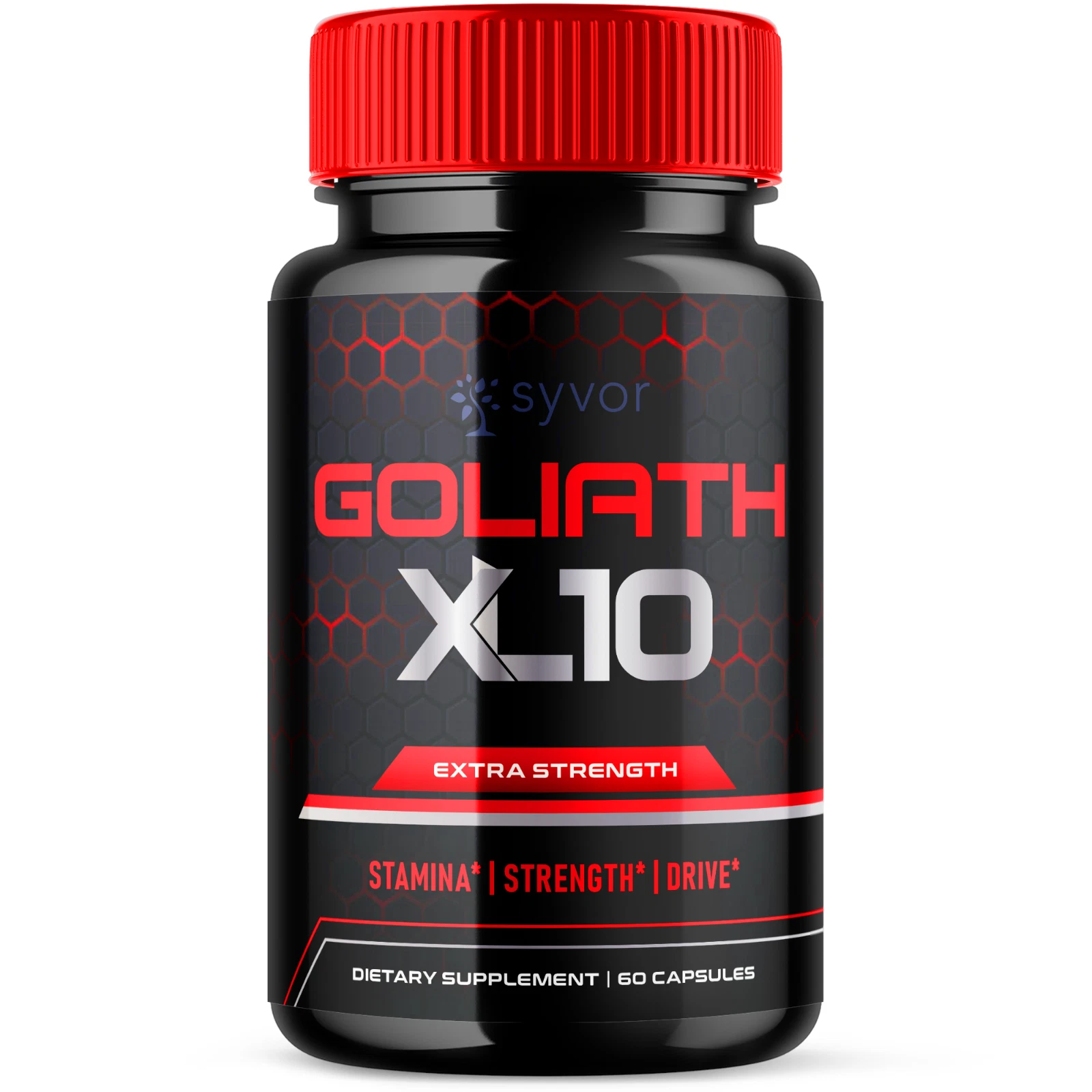 Goliath XL10 Pills For Men Advanced Vitality Support Supplement 60 Capsules