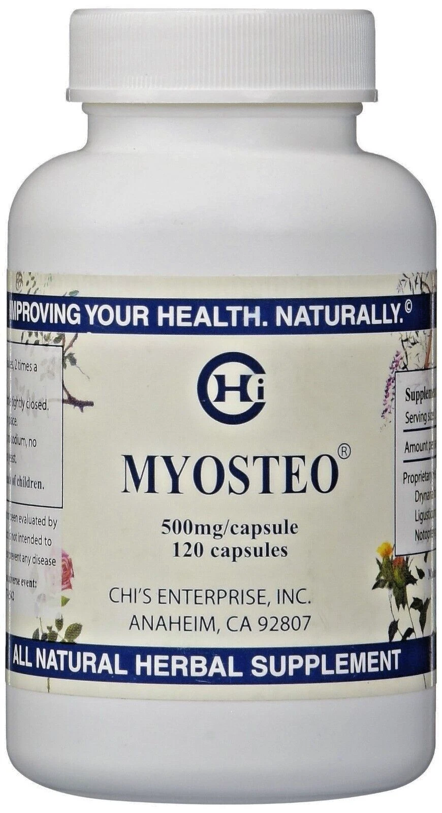 Chi's Enterprise Myosteo 120 Caps
