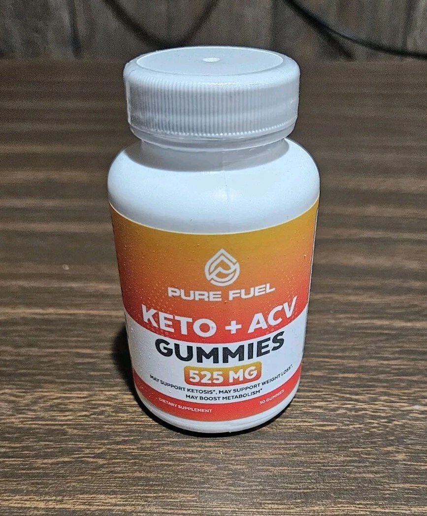 Pure Fuel Keto ACV Gummies 525mg 30 Count