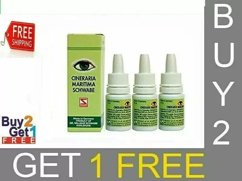 Best 10ml Eye Drops Pure Herbal 100% Genuine For Cataract Buy 2 get 1 Free