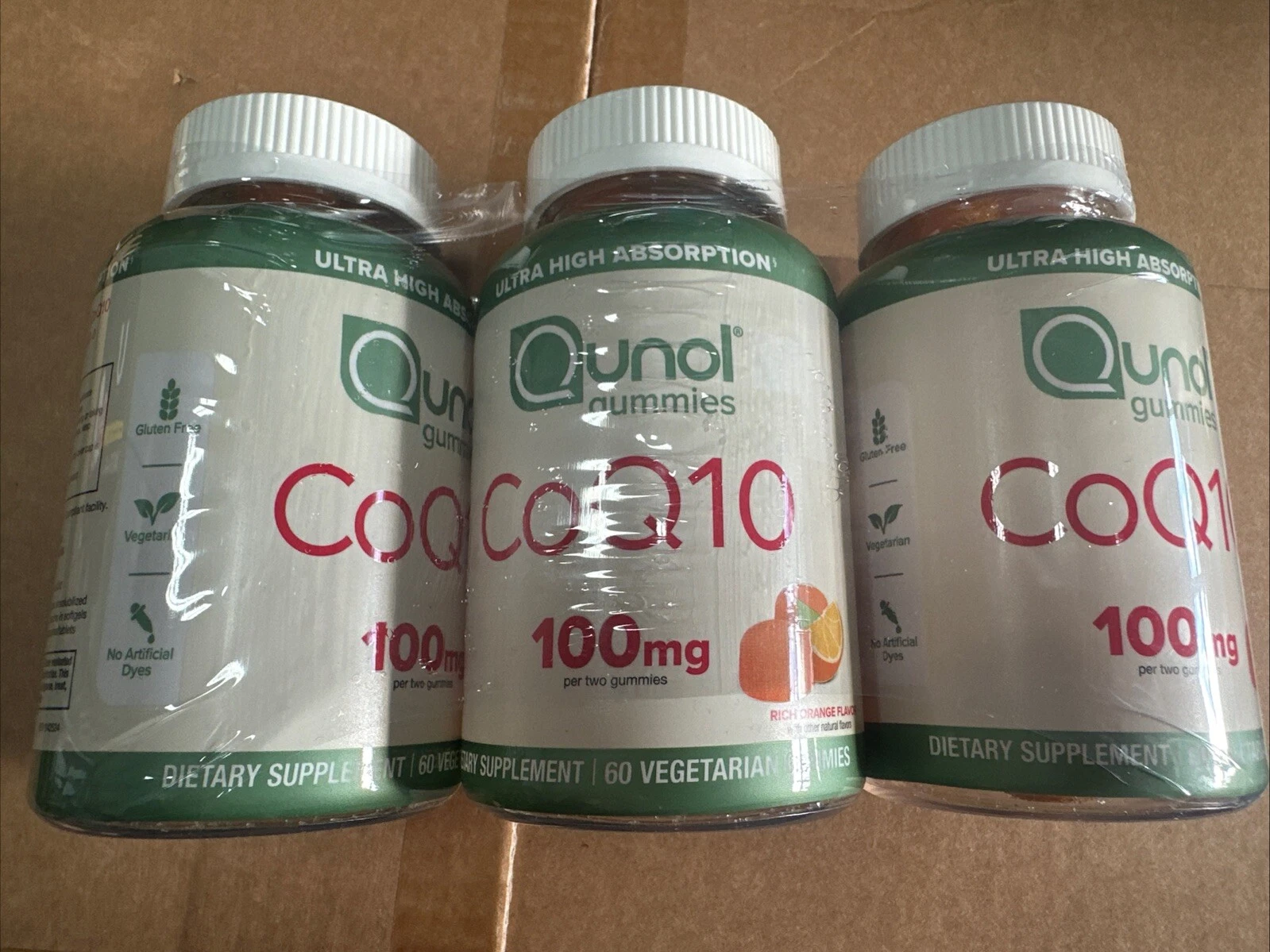 CoQ10 Gummy Dietary Supplements 100 mg 60 Count BB 4-2026