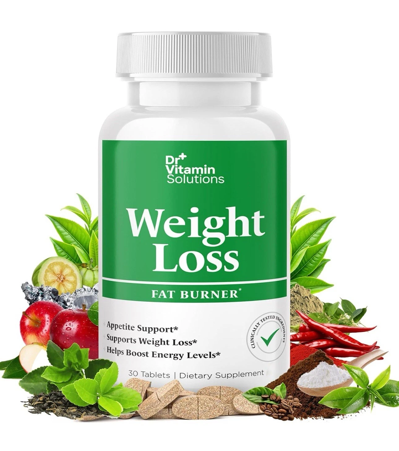 Thermogenic Fat Burner, Weight Loss Pills for Women, Waist Trim