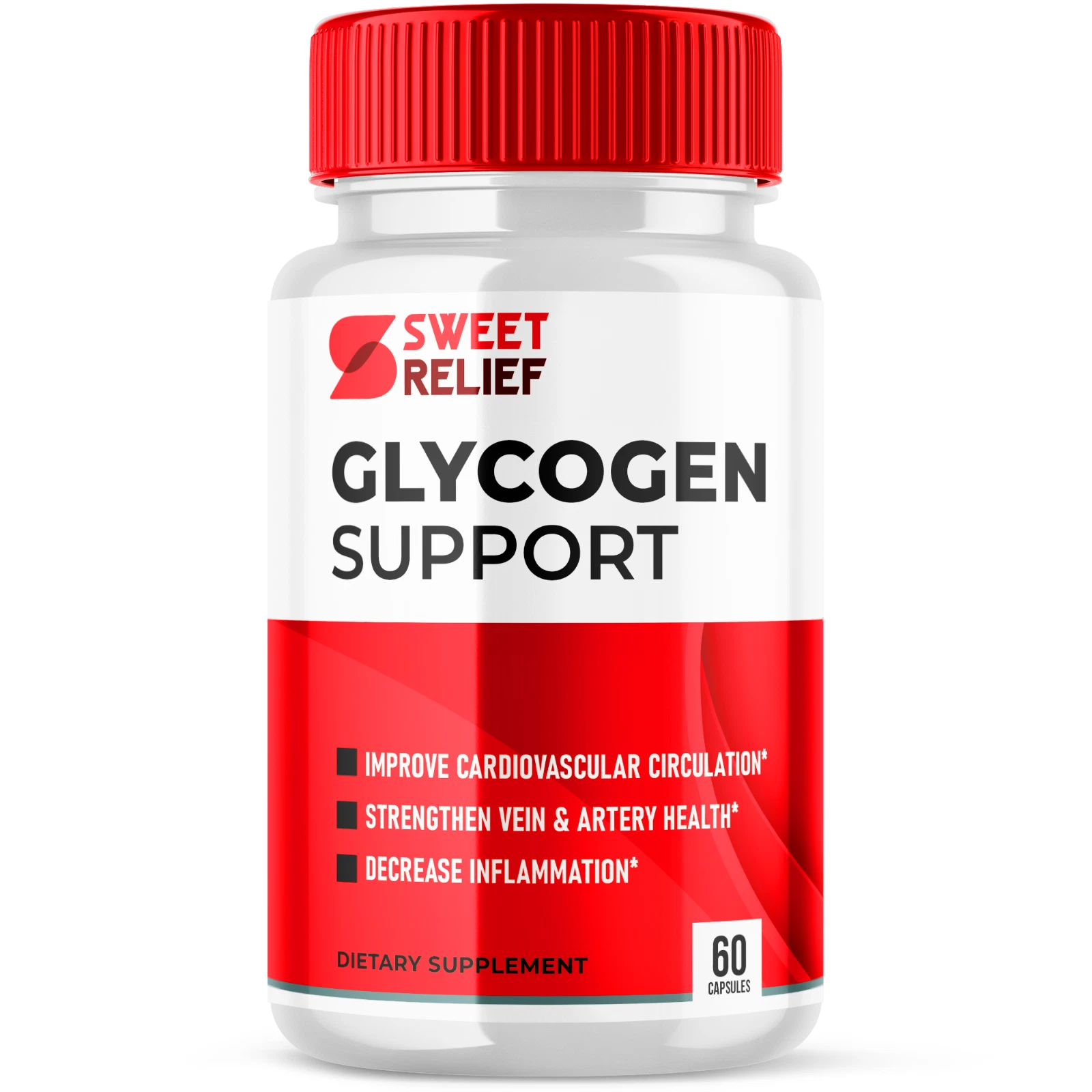Sweet Relief Glycogen Support Capsules, Sweet Relief Pills (60 Capsules)