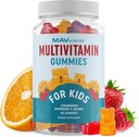 Kids Multivitamin Gummies Vitamins A, B, C, D & Zinc Immunity Growth, 60 gummies