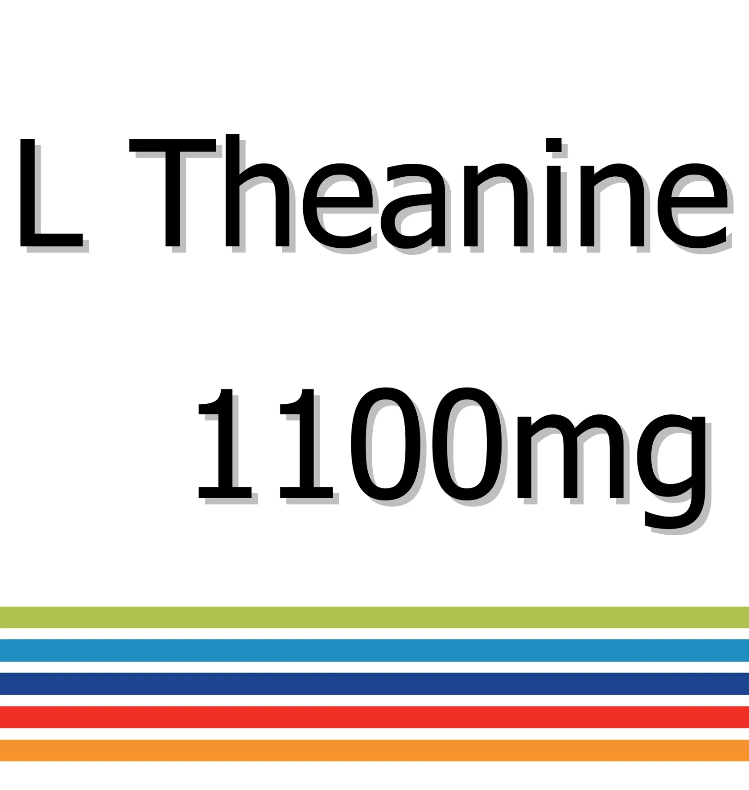 L Theanine 1100mg x 30 Tablets - Reduced Stress