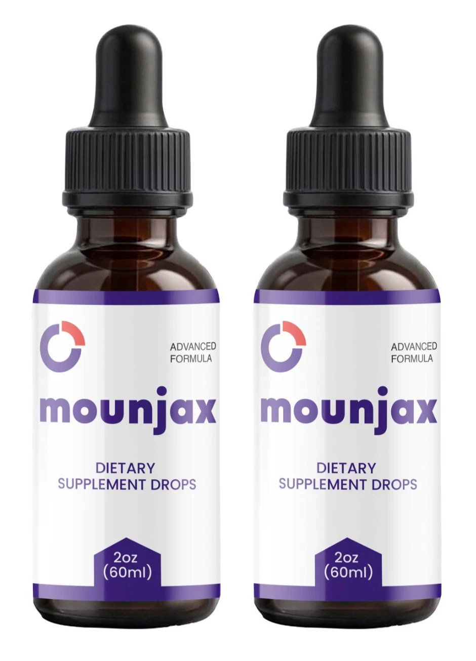 (2 Pack) Mounjax Drops for Weight Loss, Advanced Fat-Burning Support Formula