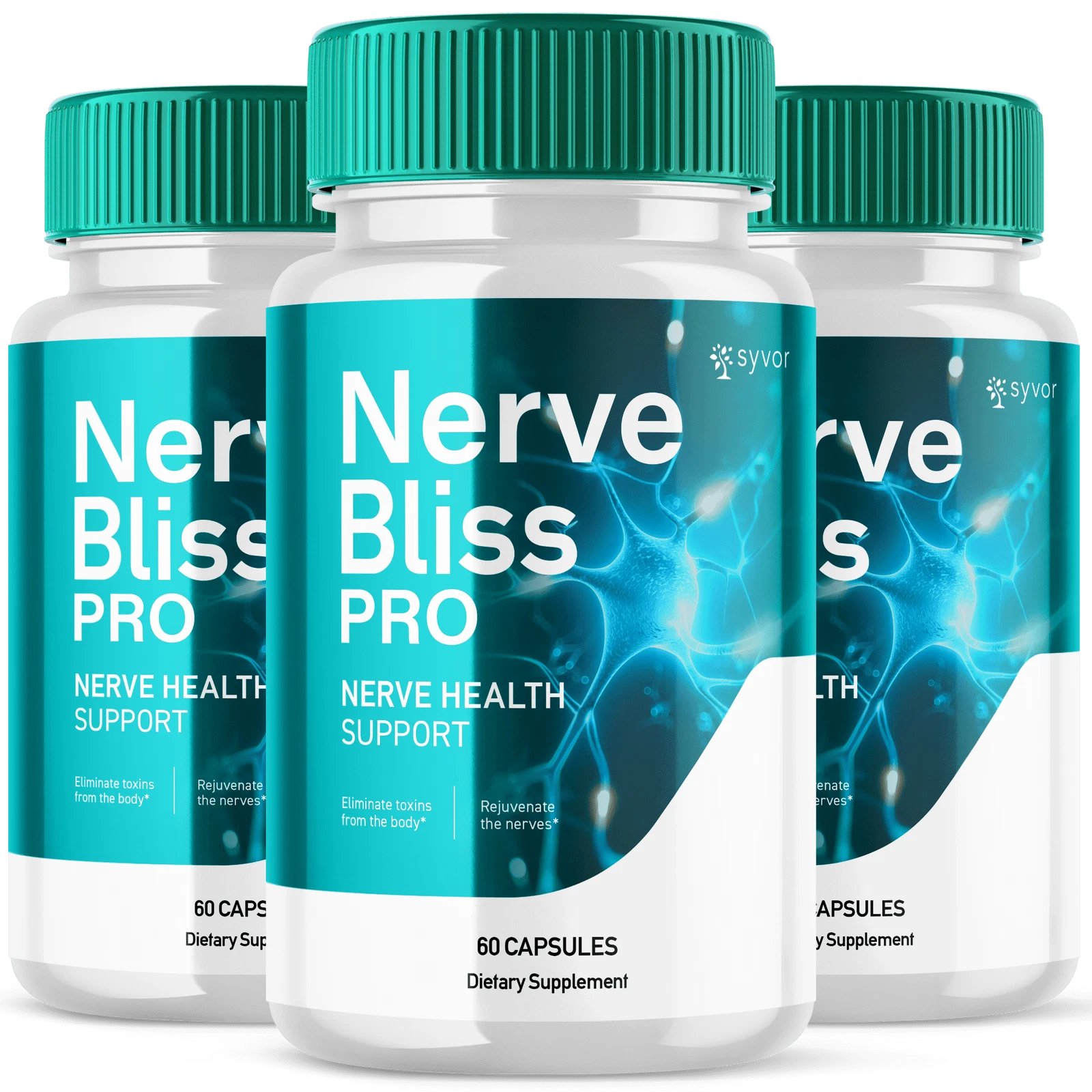 Nerve Bliss Pro Advanced Support Formula Maximum Strength Vitamin 180 Capsules