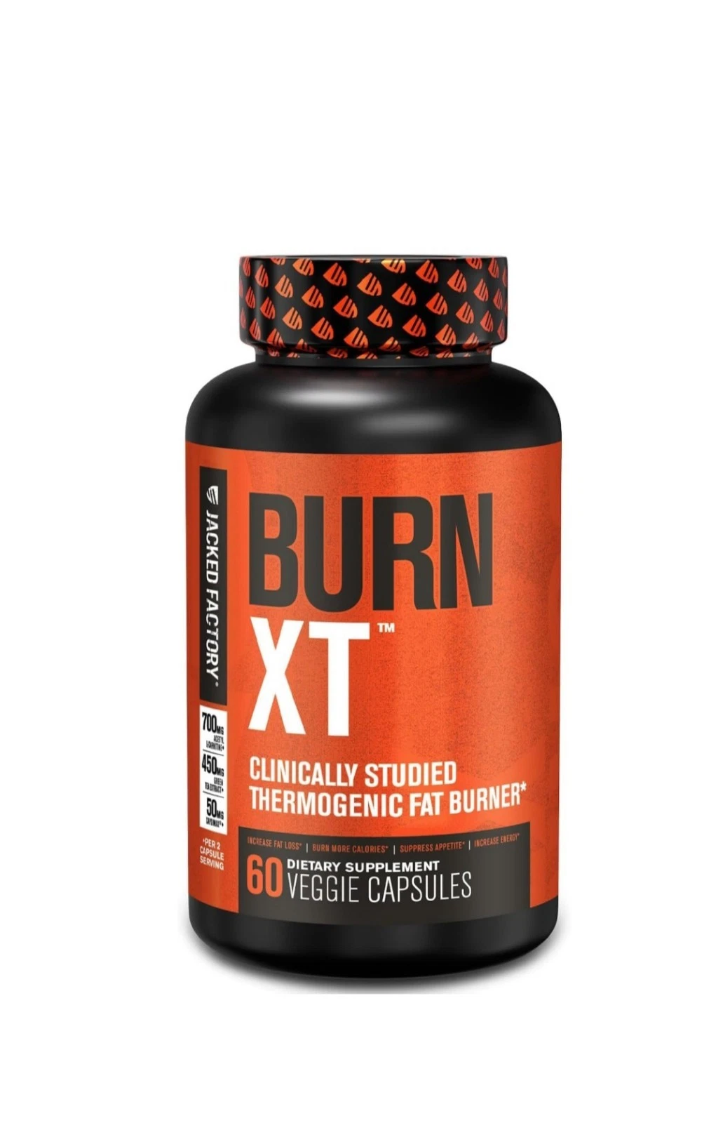 Burn-XT Thermogenic Fat Burner - Weight Loss Supplement 30 Veggie Caps 11/2026