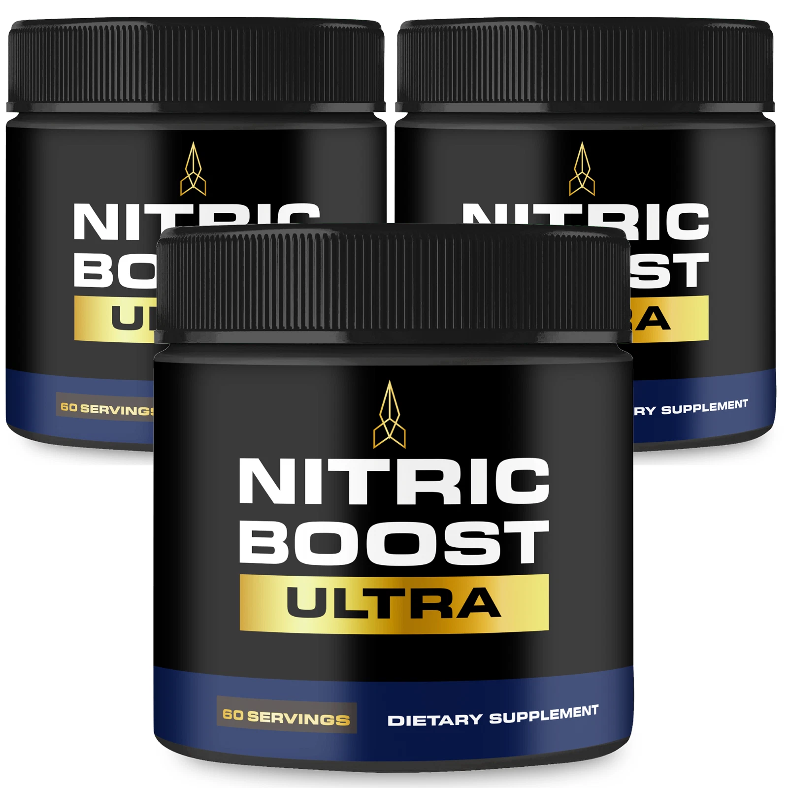 (3 Pack) Nitric Boost Ultra Purple Powder, Support Enery Levels BCAA for Men