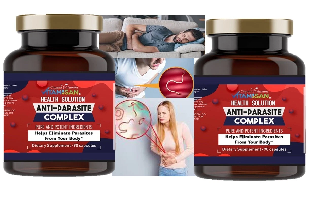 Parasite Cleanse DETOX Liver Colon Yeast Blood supportcolon clease 180 capsules