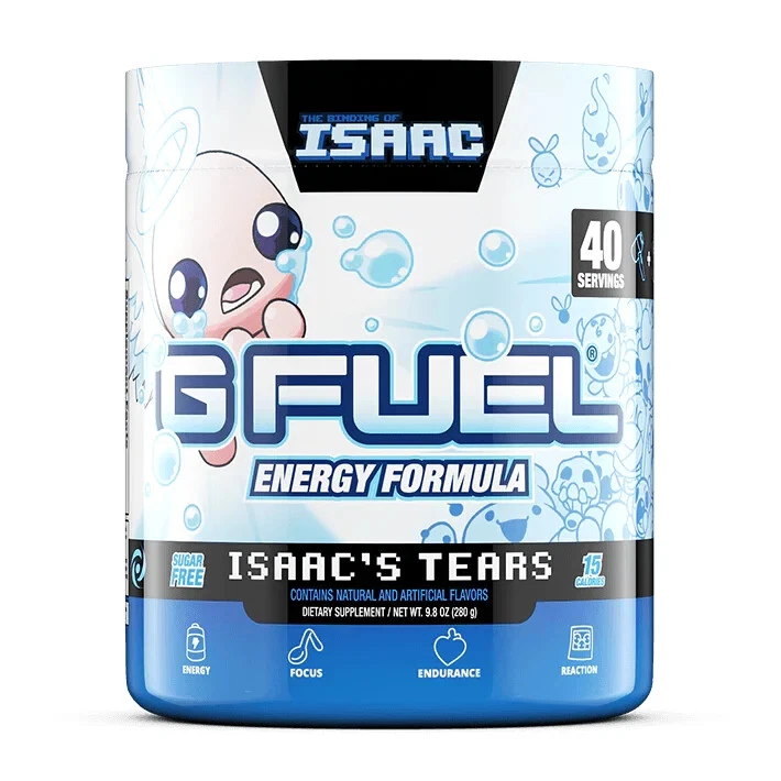 G Fuel Isaac's Tears GFuel 40 Servings