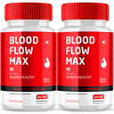 Blood Flow Max Supports Blood Health and Function Pills 120 Capsules (2 Pack)