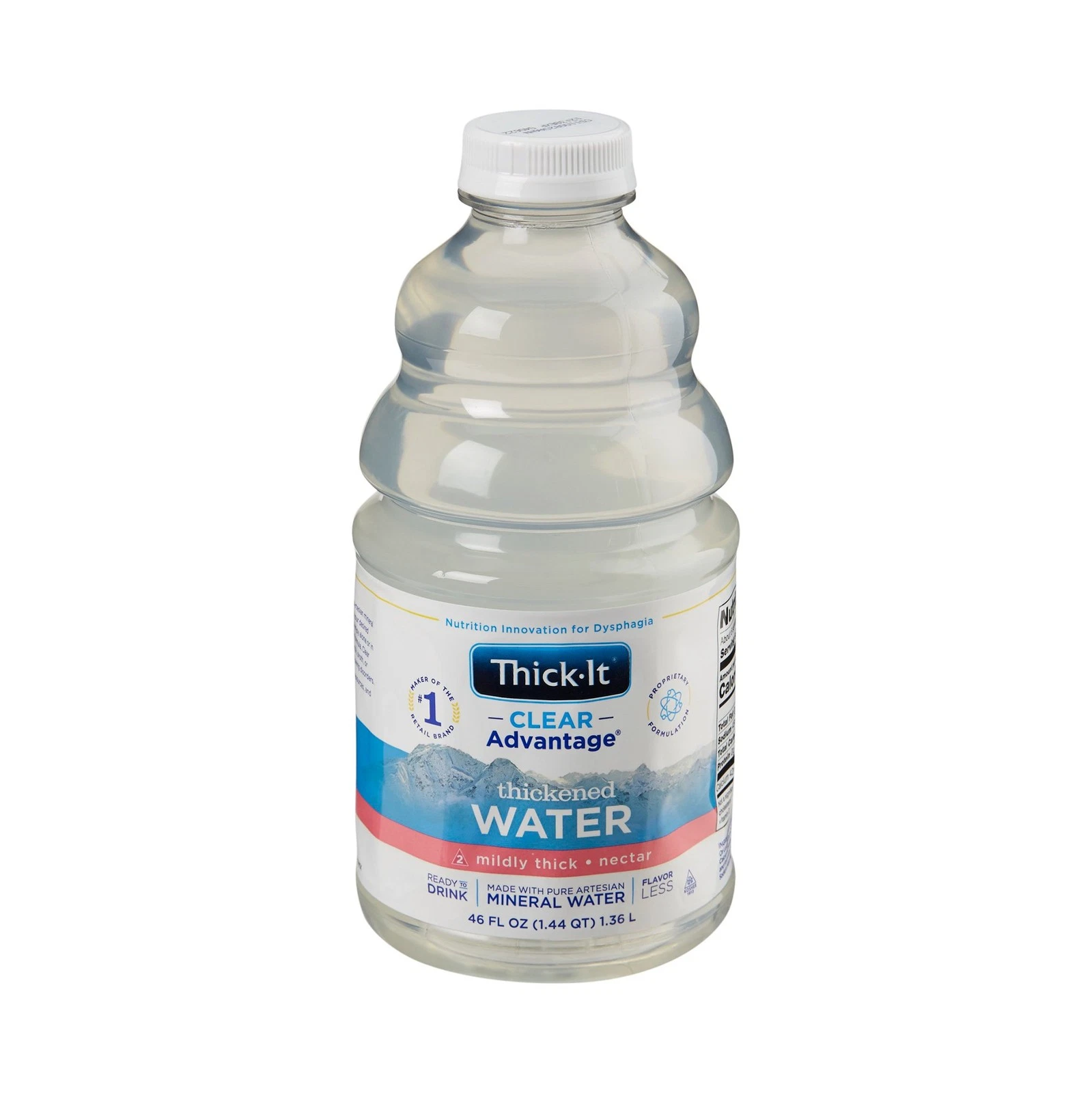 Thick-It Clear Advantage Thickened Water Unflavored 46 oz. Bottle