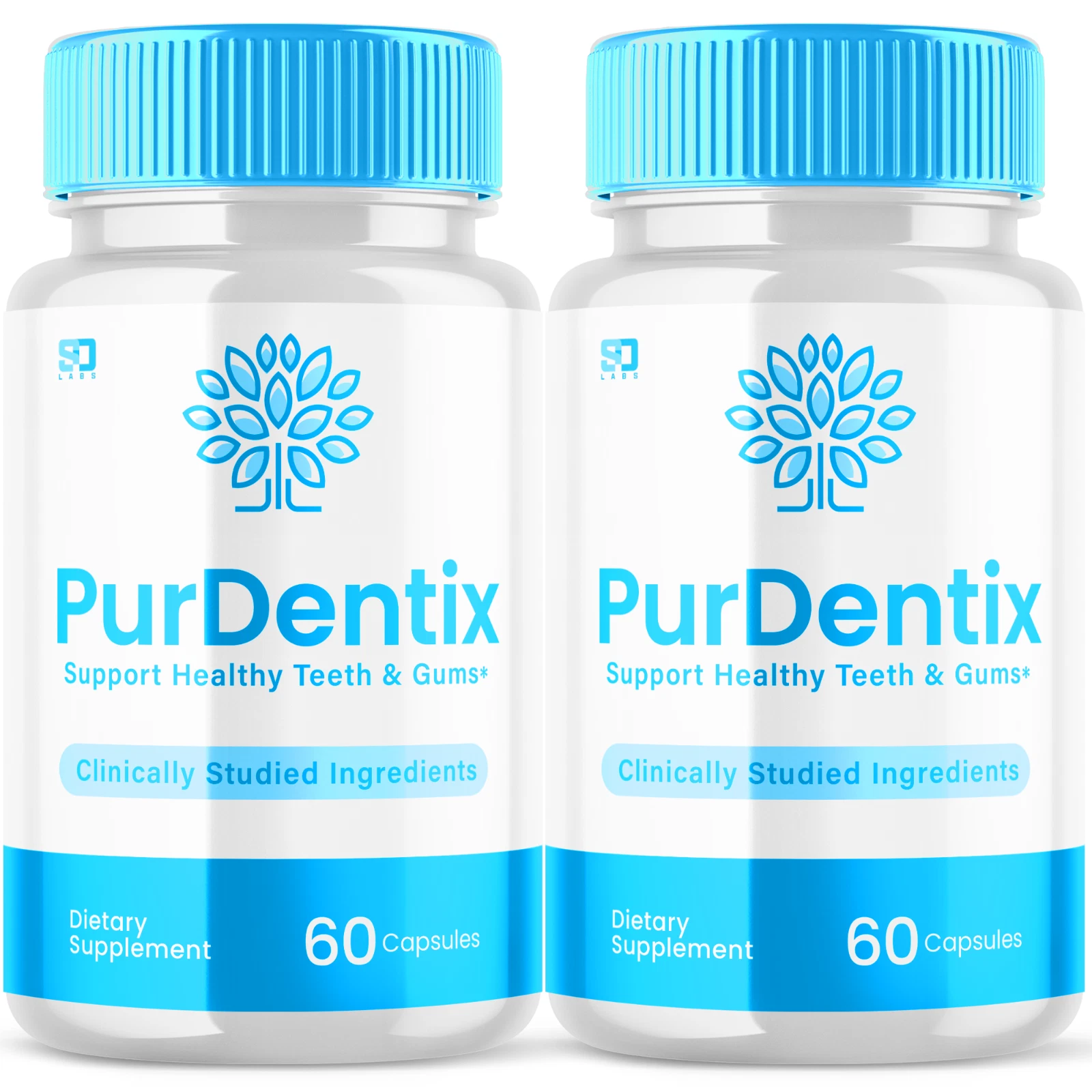 (2 Pack) Purdentix Oral Probiotic Support Healthy Teeth and Gums (120 Capsules)