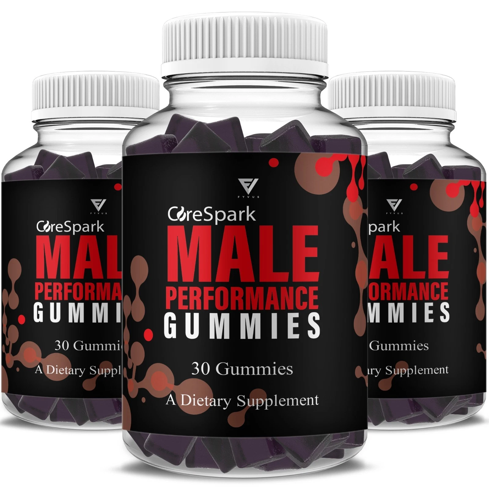 (3 Pack) Core Spark Performance, CoreSpark Energy Support (3 Month Supply)