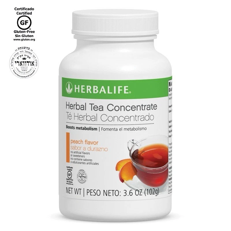 Herbal Tea Concentrate 3.6oz. Peach Flavor Free Shipping
