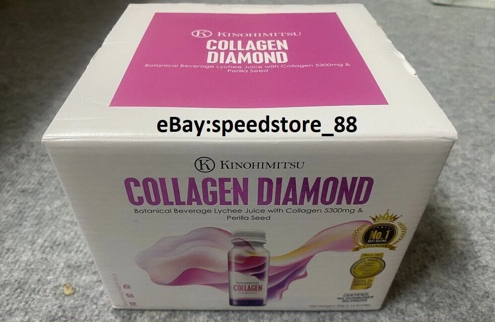 2 Boxes Kinohimitsu Collagen Diamond For Women 5300mg 16's x 50ml -Exp: 2026-NEW