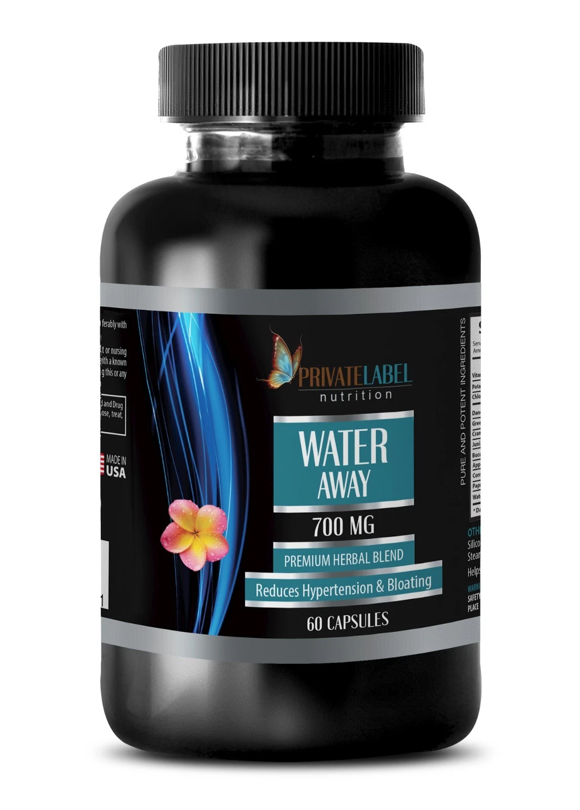 Cranberry Powder - WATER AWAY PILLS - Anti-Aging - 1 Bottle