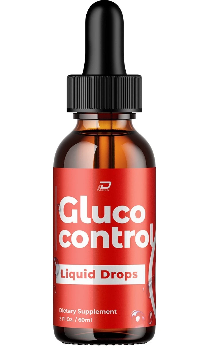 (1 Pack) Gluco Control Liquid Drops Healthy Blood Support - GlucoControl Drops