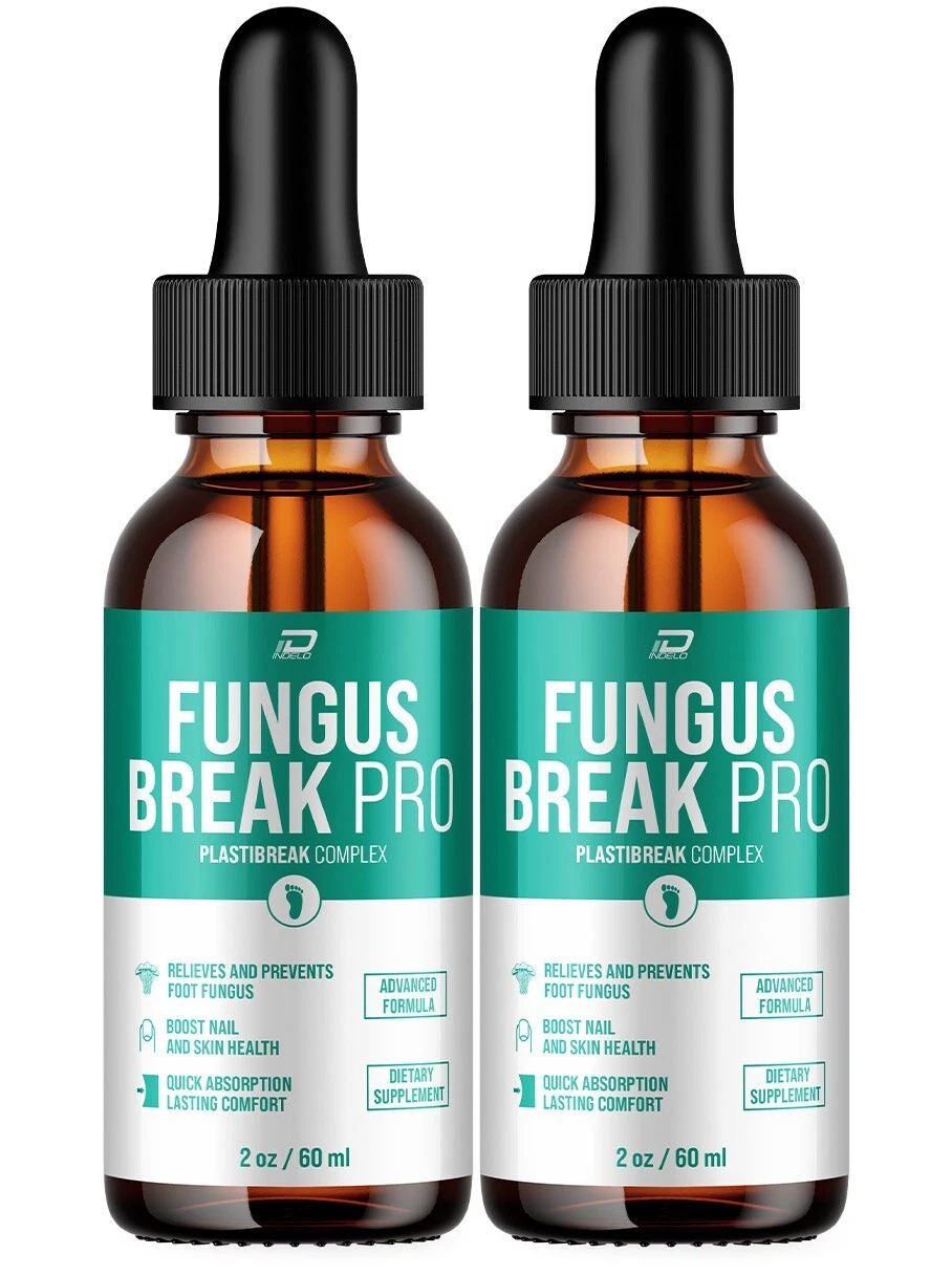 (2 Pack) Fungus Break Pro Drops - FungusBreak Pro Nail and Skin Support Formula