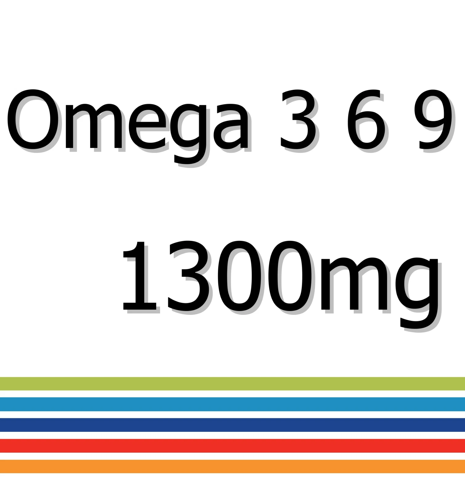 Omega 3 6 9 1300mg x 90 Tablets - Brain Function
