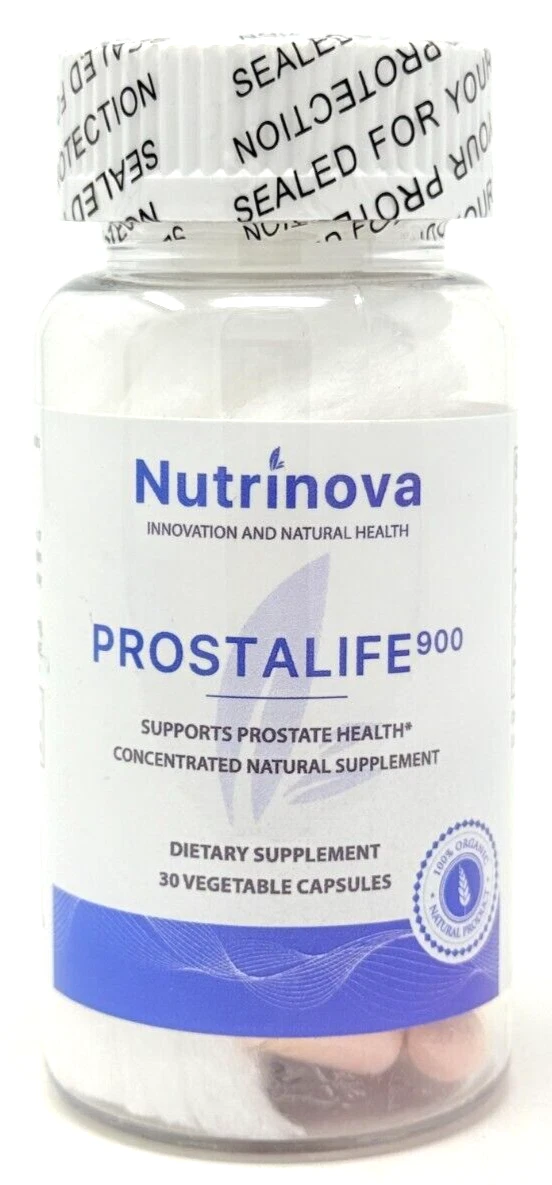 Nutrinova Prostalife 900 30 Capsules - New! Prosta Life ProstaLife900 EXP 11/27