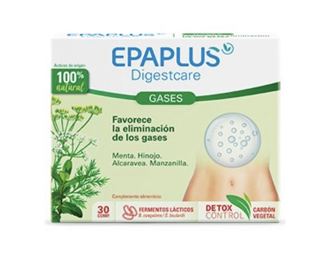 New Epaplus Epa plus Digestcare tablets. Gases, Lactopro, Regudetox, Glutenpro.