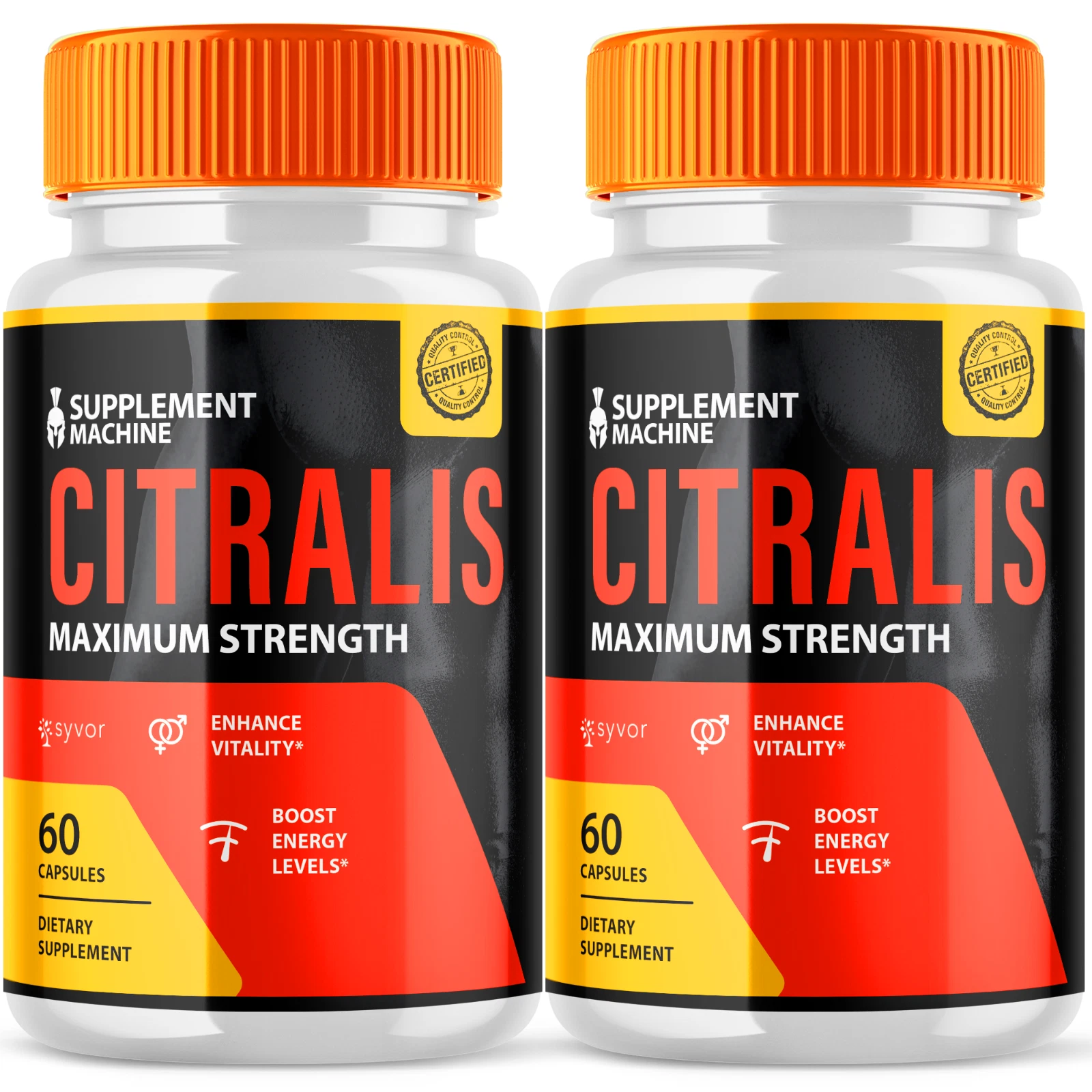 Citralis For Men Maximum Strength Pills Advanced Formula Supplement 120 Capsules