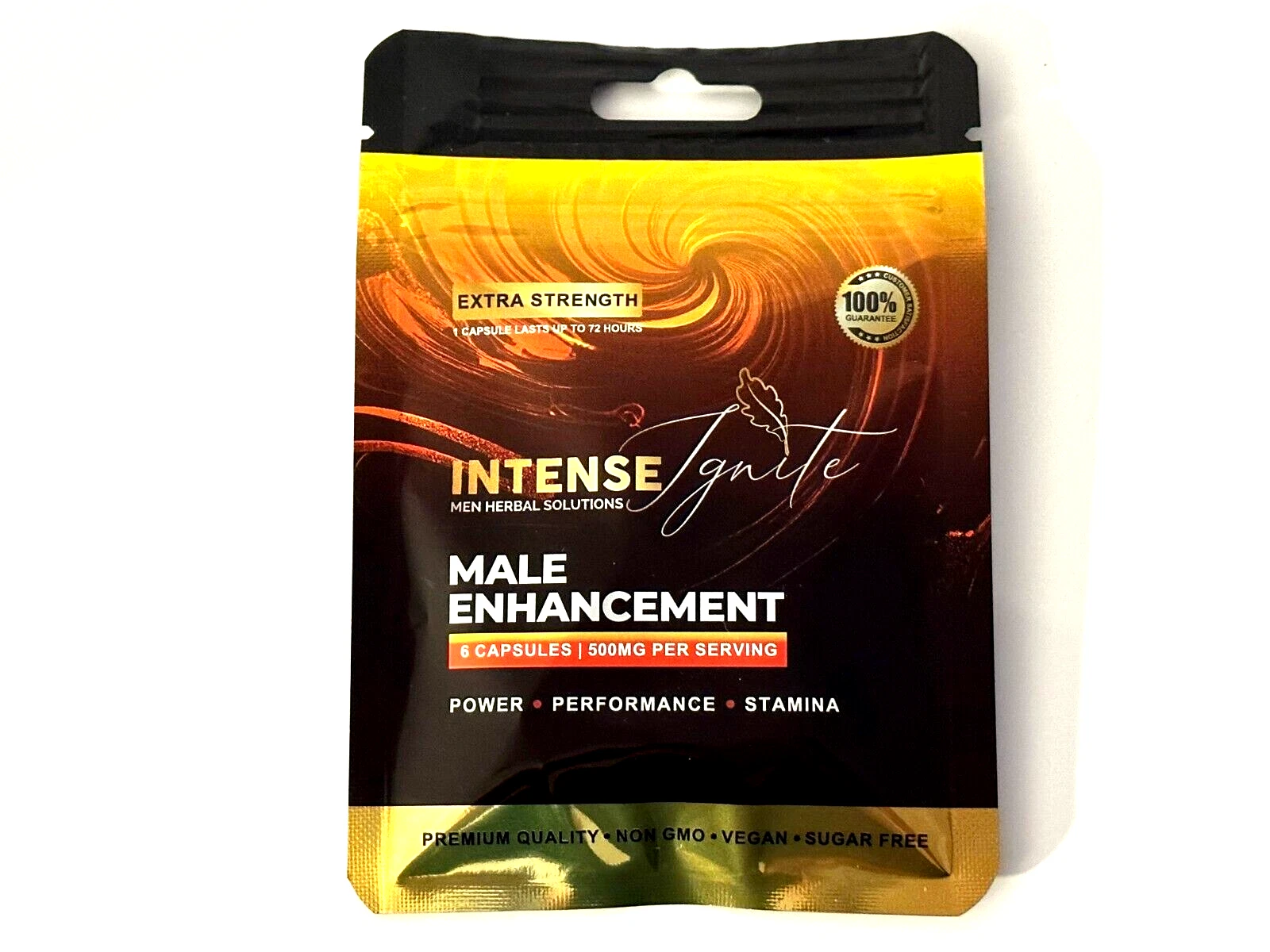 Intense'Ignite Fast Acting Male Performance Herbal Supplement -24 Pills