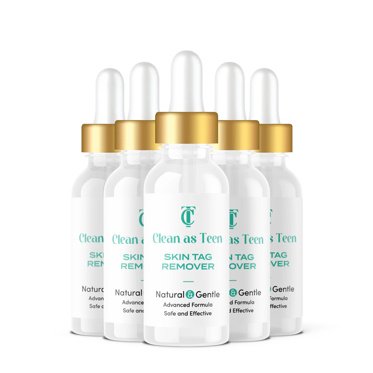 Clean as Teen Skin - Clean as Teen Liquid Skin Drops ORIGINAL - 5 Pack