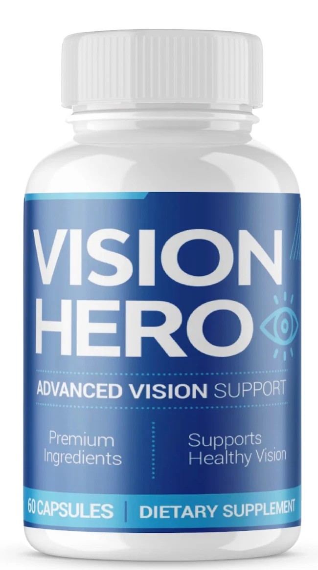 Vision Hero Pills Dietary Supplement for Advance Vision Support - (60 Capsules)