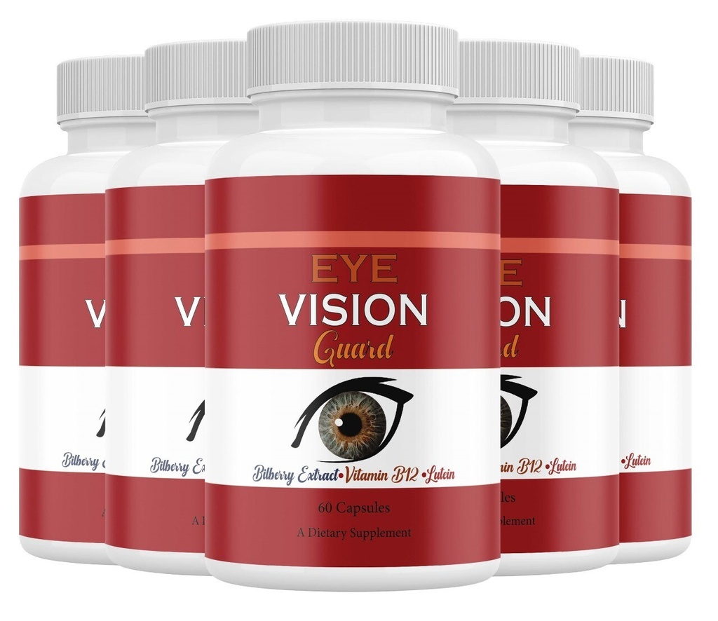 (5 Pack) Eye Vision Guard Eye Health Capsules for Visual Wellness & Clarity