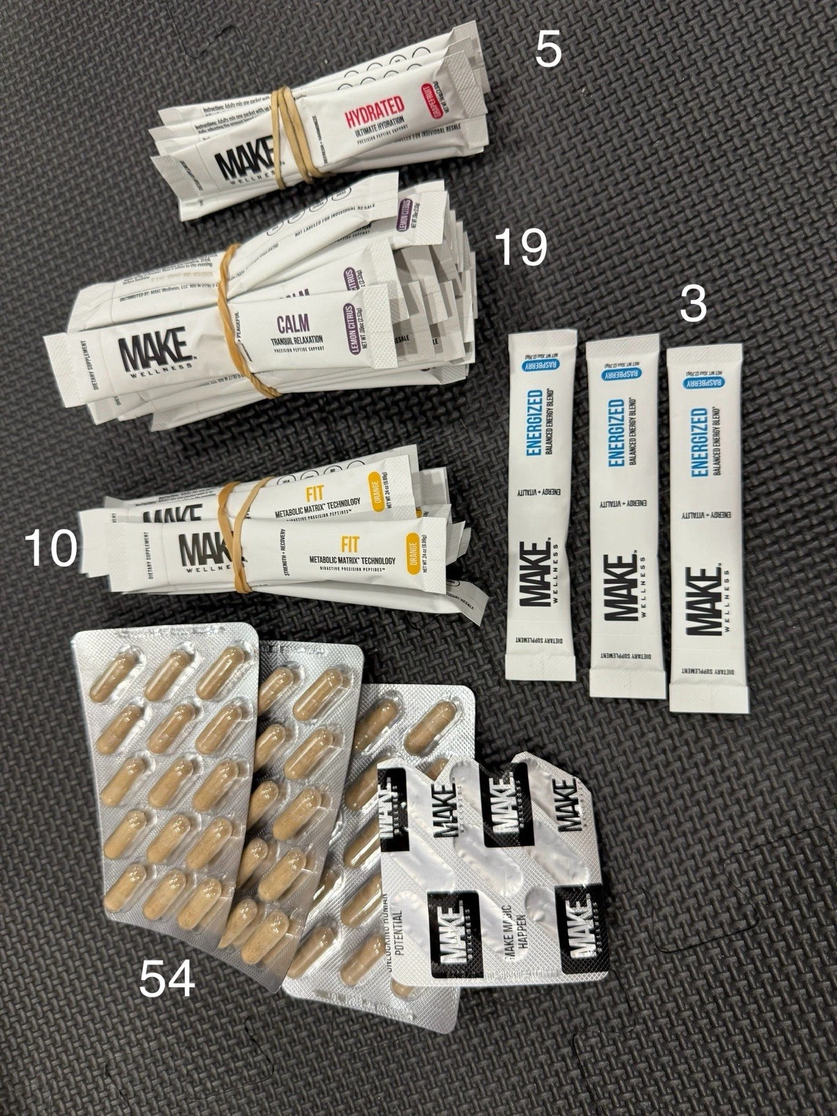 Make Wellness Bundle - All Still Sealed - $170 Retail