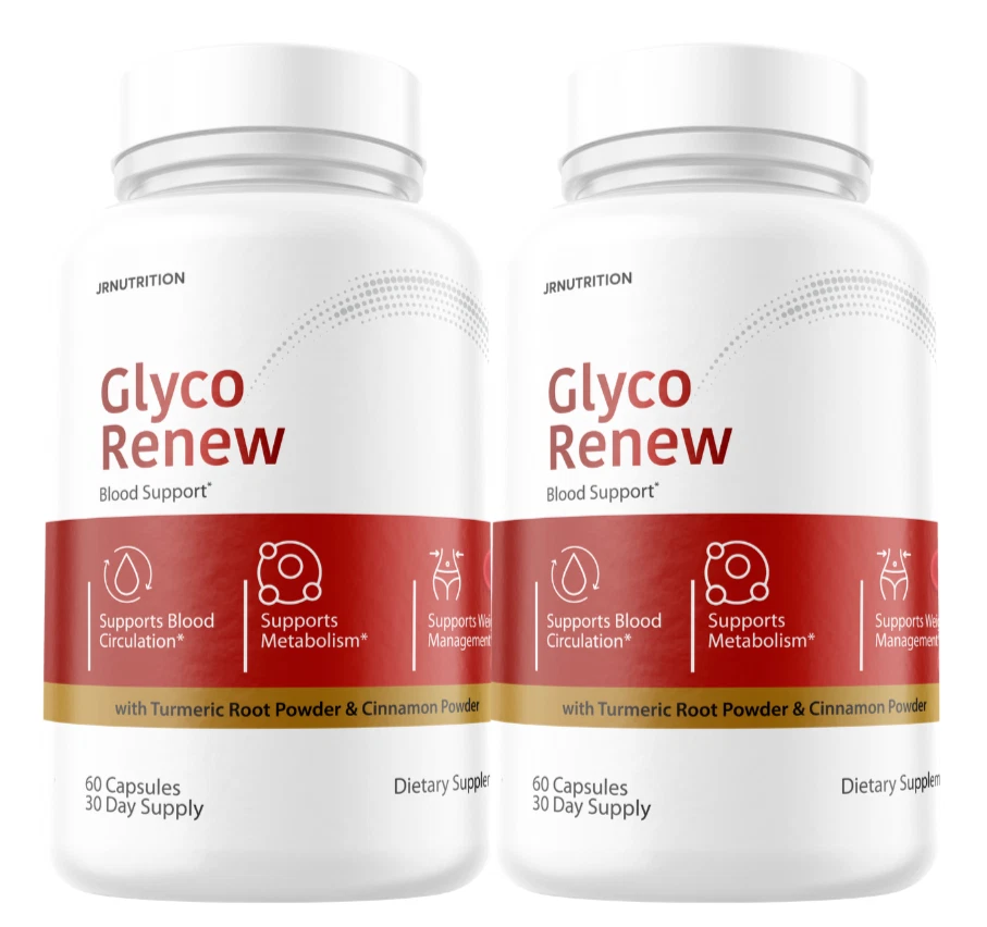 Glyco Renew - Blood Support Dietary Supplement (2 Pack)
